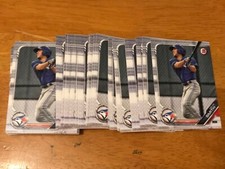 Lot (80) KEVIN SMITH Blue Jays 2019 Bowman Baseball cards ALL BASE paper