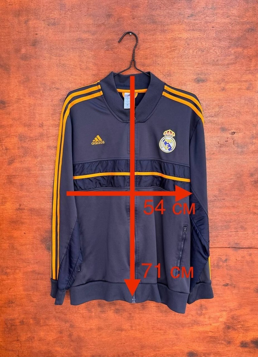  Real Madrid ジャージ Mサイズ REAL MADRID 2013/2014 FOOTBALL TRACK JACKET JERSEY ADIDAS SIZE L