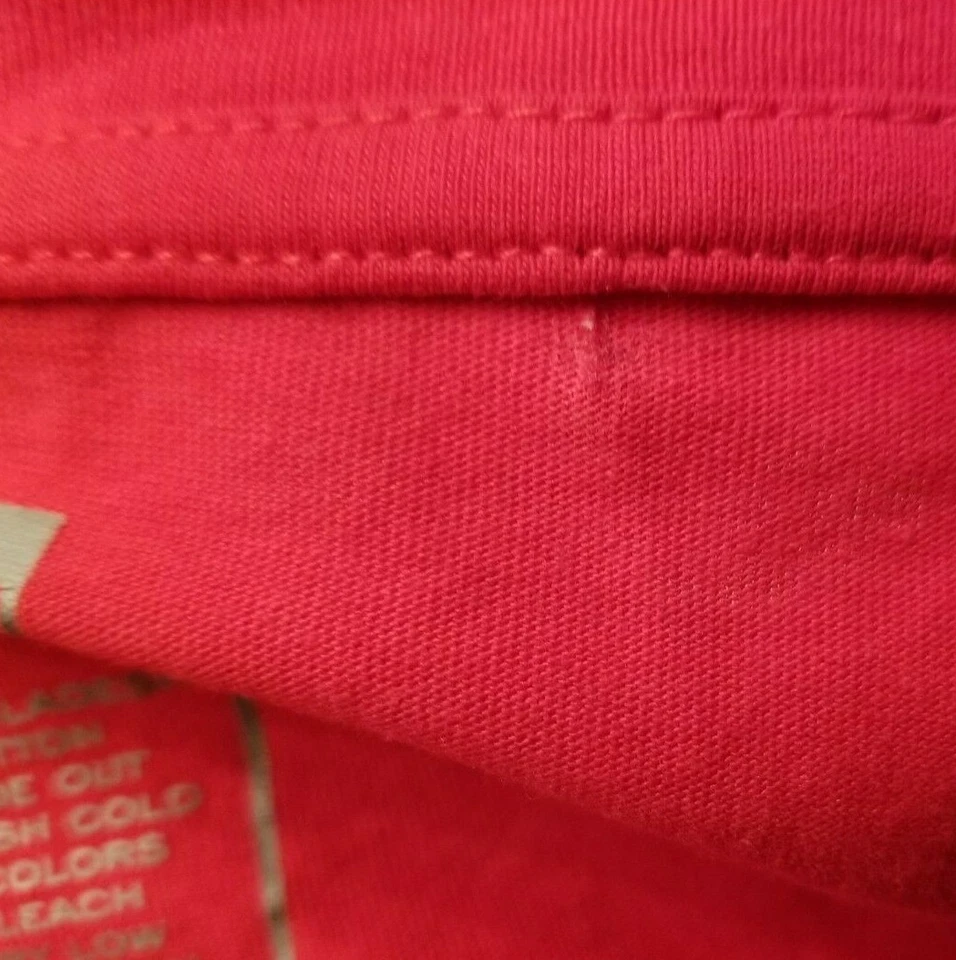 Sean John Mens Shirt Size 5X B Red Black Silver Skull - Image 4 of 4