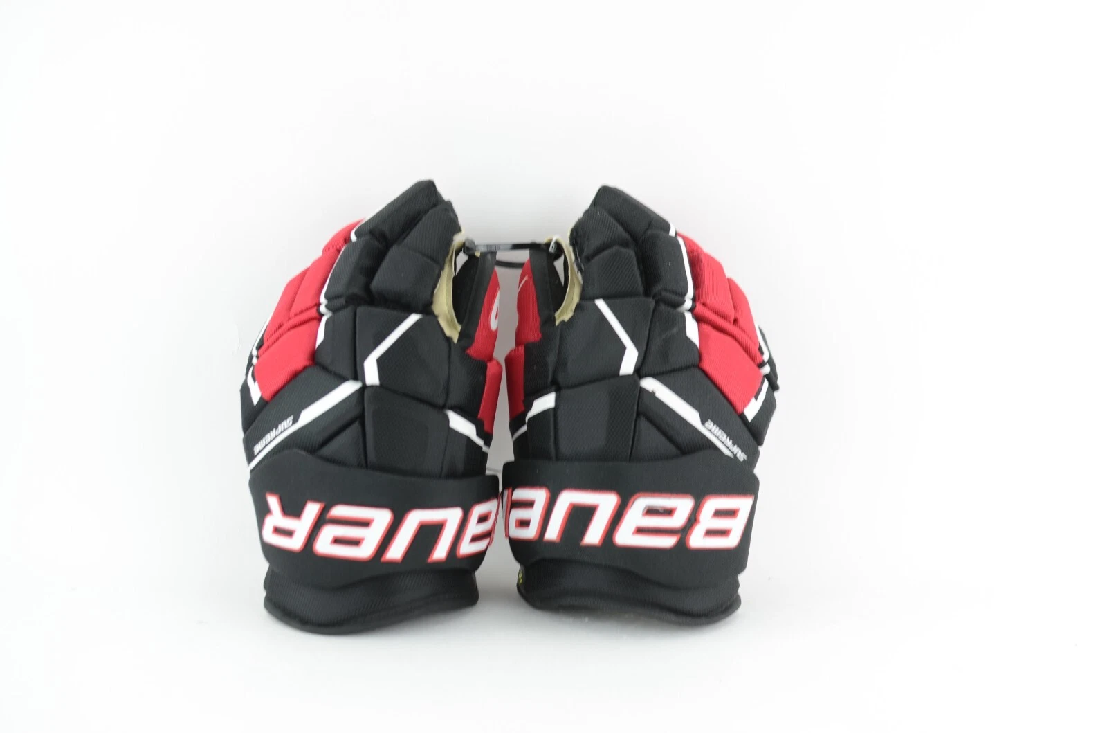 Gants de hockey sur glace Bauer Supreme M5 Pro noir/rouge/blanc int taille 13 (0121 7211)