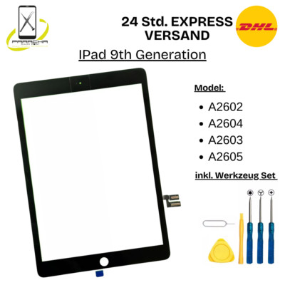 Für Apple iPad 9 2021 Touch Digitizer 10.2Zoll A2602 A2604 A2603 A2605