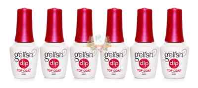 Harmony Gelish Dip Essential Liquid 0.5 Oz - #4 Dip Top Coat (Pack of 6)