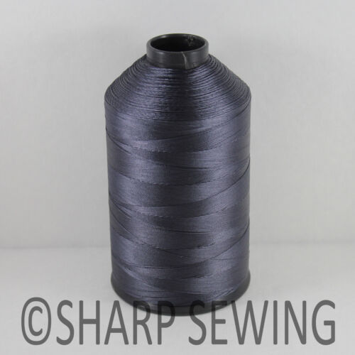 NAVY BLUE 8 OZ N23 2800 YARDS CONE #69 BONDED NYLON THREAD SEW LEATHER CANVAS - Picture 1 of 1