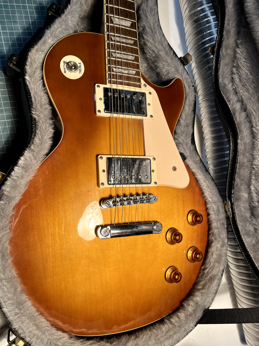 2008 Epiphone Les Paul Standard – Tobacco Burst – Upgraded Pickups