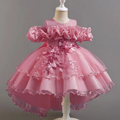 Children Dress Girls Communion Gown Prom Kids Eleghant Evening Ceremony Dresses - Picture 25 of 31
