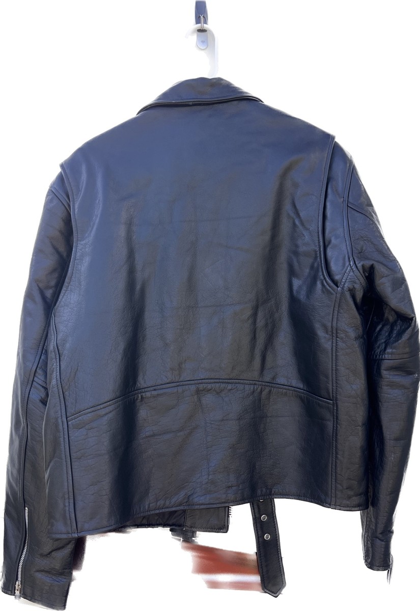 Vintage Xelement Men's Gen Leather Motorcycle Riding Jacket SZ XL