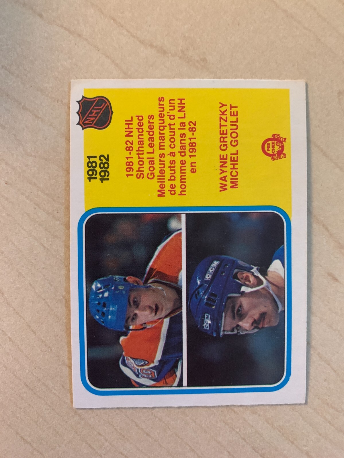 1982-83 O-Pee-Chee #237 Wayne Gretzky / Michel Goulet LL (invJ1)