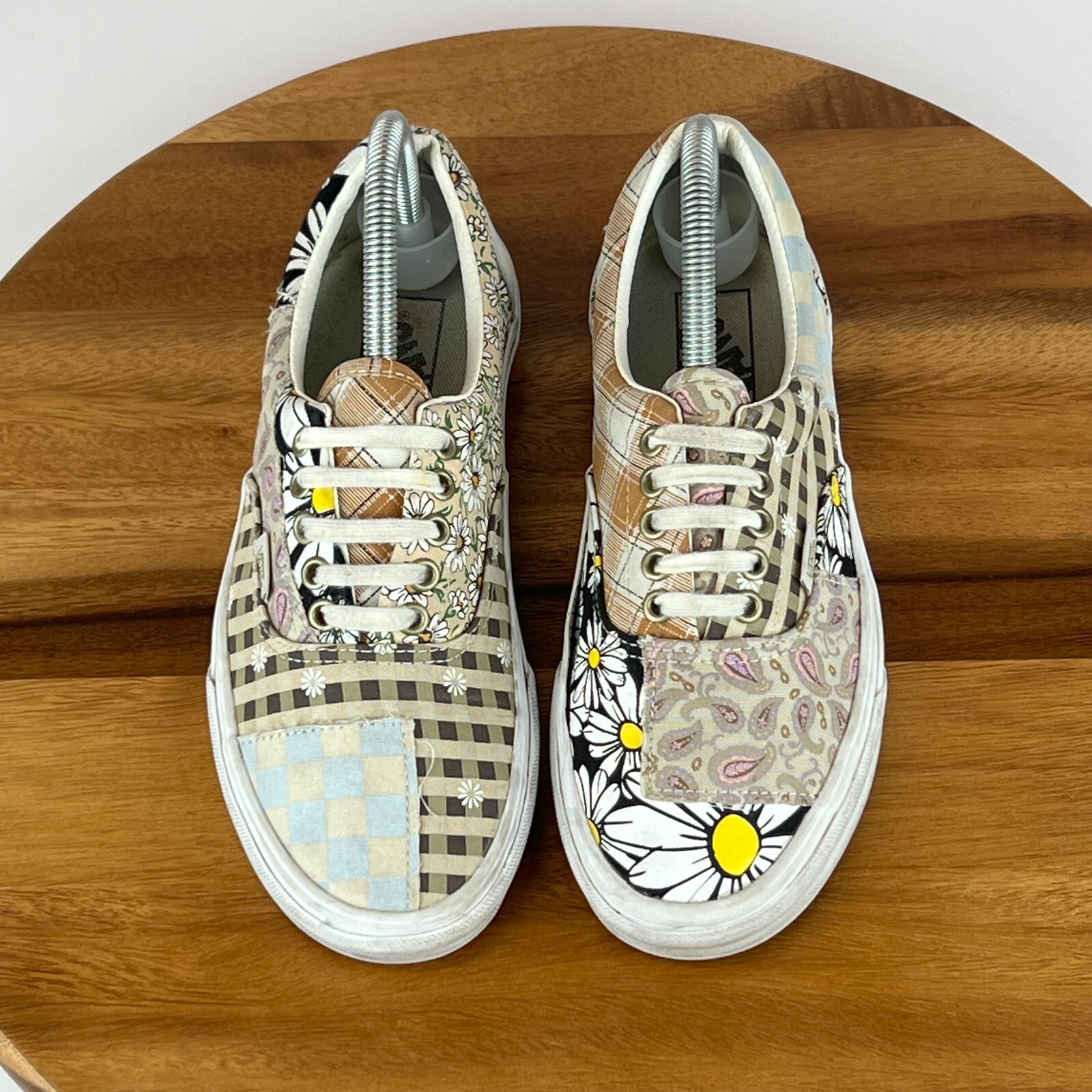 Womens Vans Era Meadow Patchwork Skateboarding Sh… - image 5