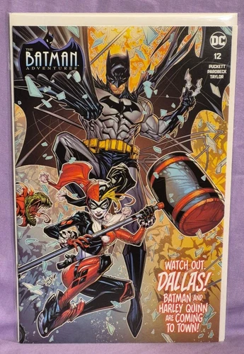The Batman Adventure #12 Dallas Fan Expo Jonboy Meyers Variant Cvr  Harley Quinn