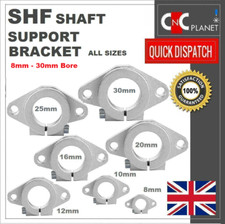 SHF8 SHF10 SHF12 SHF16 SHF20 8 10 12 16 20 mm Bore LINEAR SHAFT SUPPORT BRACKET