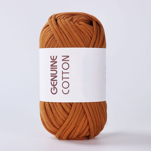 Cotton Hollow Yarn For Crochet Nylon Round Hand Knitting Yarn Bag cushion DIY - Picture 18 of 33