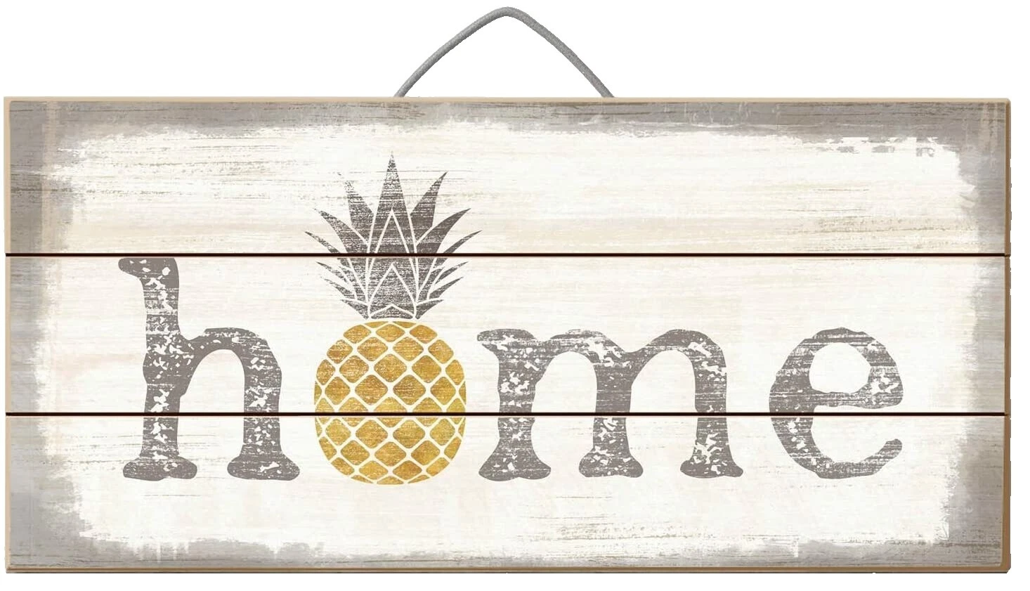 Piña Rústico/primitivo Placas Y Letreros Decoración para el Hogar