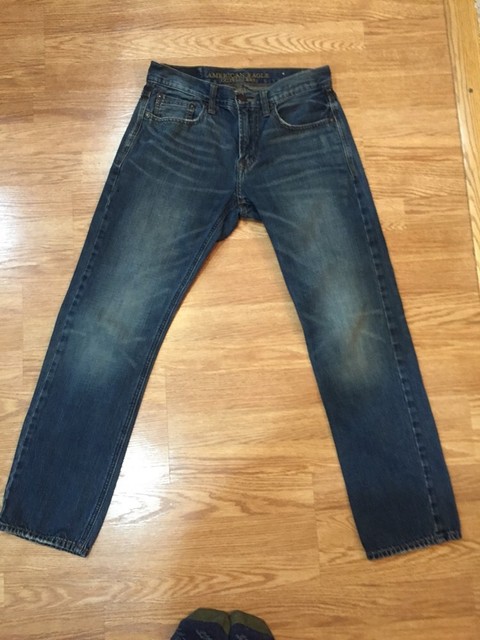 american eagle men's jeans slim straight