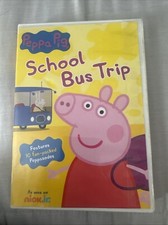 Peppa Pig School Bus Trip Kids Toddlers DVD