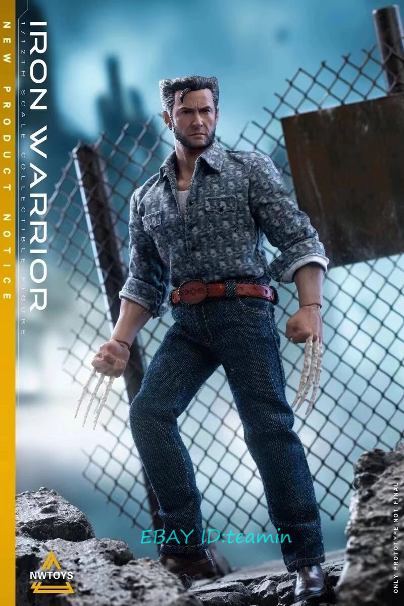 NWTOYS IRON WARRIOR　X-MEN ウルヴァリン 1/12　① Nwtoys 1/12 Wolverine Movable Soldier Model X-Men Super Hero