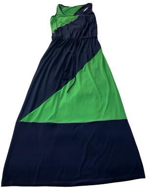 Maggy London Size 10 Maxi Dress Length 62 Pull On Poly Spandex #ST40 | eBay
