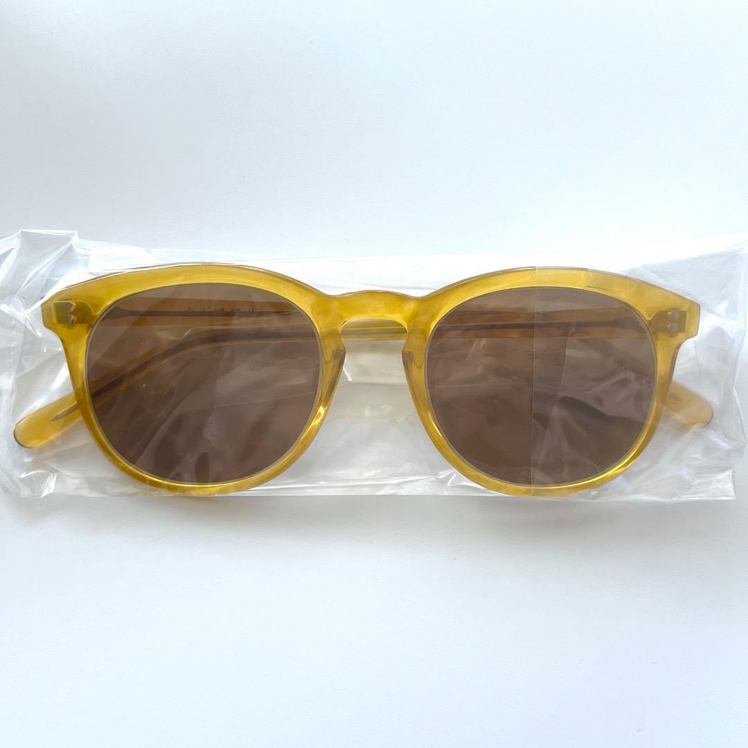 Hakusan MAYFAIR model 2023 Sunglasses Yellow JohnLennon Hakusan MAYFAIR model 2023 Sunglasses Yellow JohnLennon