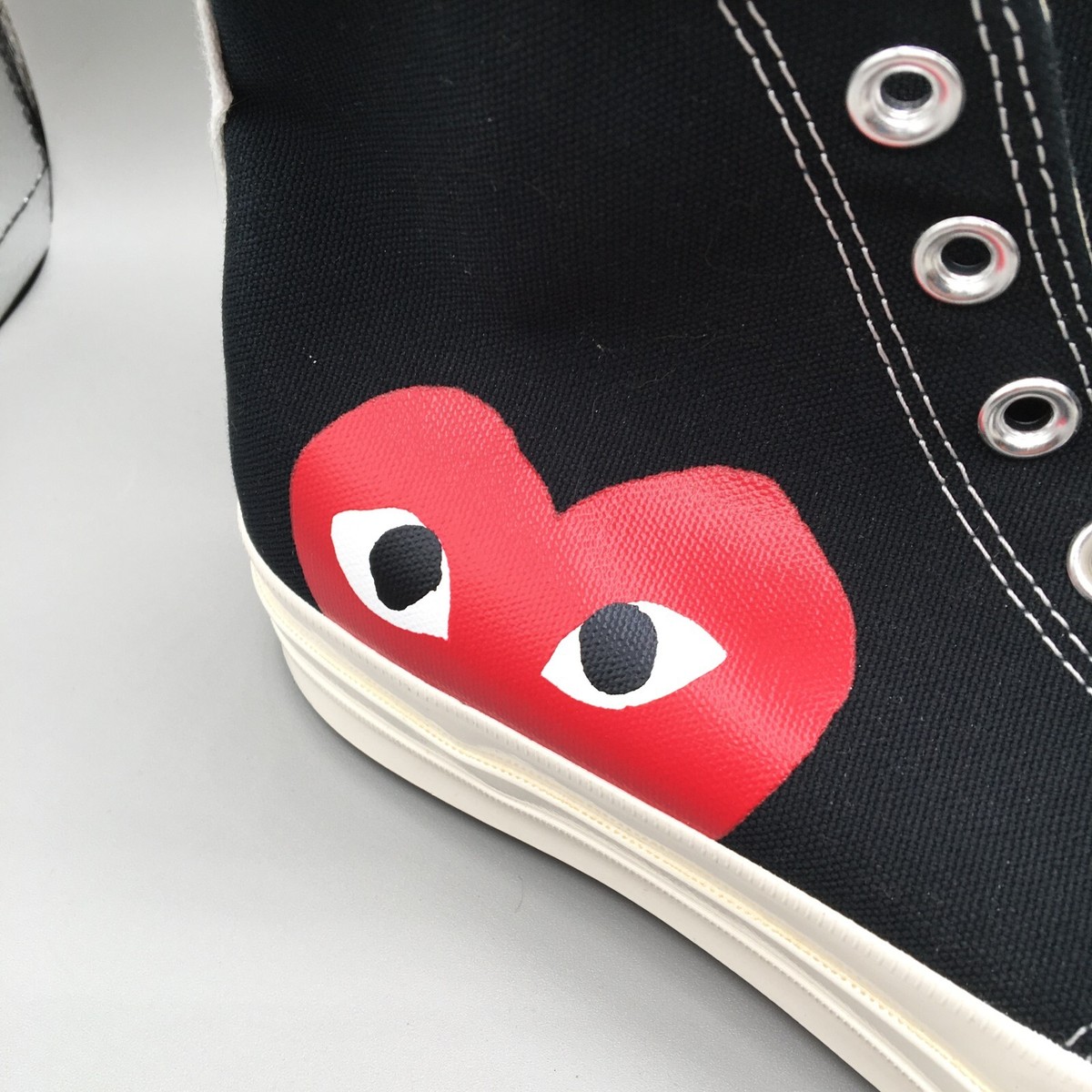 Converse Chuck Taylor All Star High x Comme des Garcons Play Ms