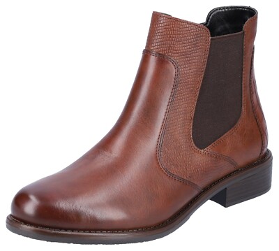 REMONTE Chelseaboots Blockabsatz, Stiefelette, Businesschuh, Gr. 42