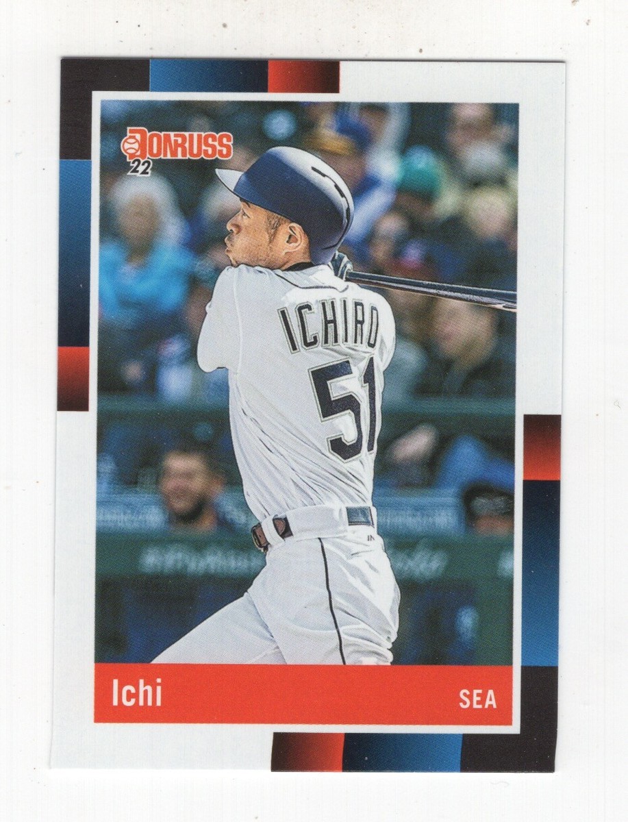 TOPPS DONRUSS Baseball MLB Ichiro イチロー② 2002 Donruss Leaf Award Winners Ichiro ROY Seattle Mariners