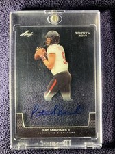 Patrick Mahomes 2017 Leaf Trinity Clear/acetate  Mint Autograph RC Rookie