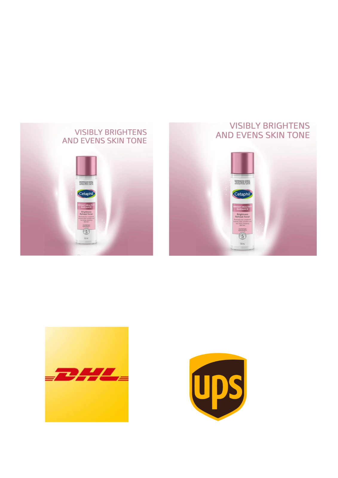 Cetaphil Bright Healthy Radiance Brightness Refresh Toner 150ml x 2 Pack Free