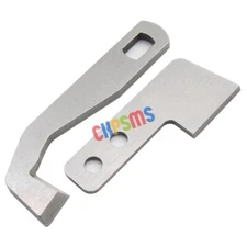Upper & Lower Knife FOR Bernette FUNLOCK B42 B44 B48 SEWMAQ SW-4334 Overlocker