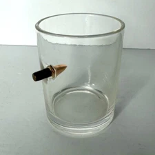 Shot Bullet Whiskey Glass Cup