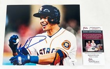 Mauricio Dubon Signed 8x10 Photo Houston Astros JSA 1 COA