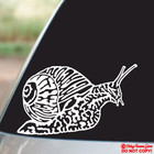 SNAIL Vinyl Decal Sticker Car Window Wall Bumper Land Roman Burgundy Escargot