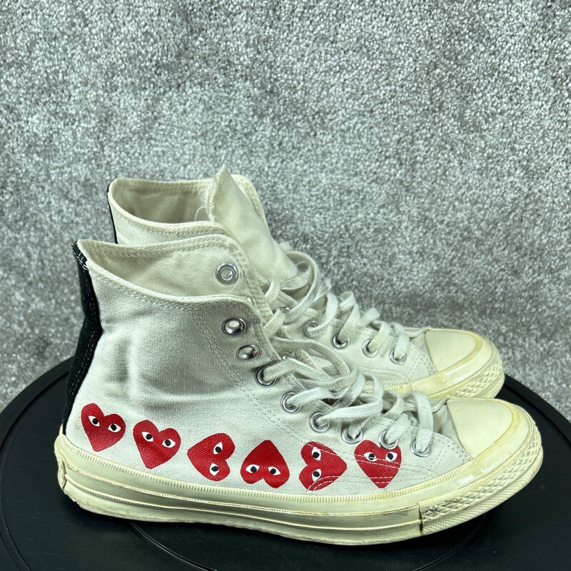 Converse Shoes Womens Size 9 Chuck Taylor All Star 70 Hi Comme Des Garcon Play Converse Shoes Womens Size 9 Chuck Taylor All Star 70 Hi Comme Des Garcon Play