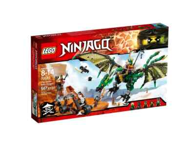 Lego The Green NRG Dragon 70593 NINJAGO Minifigure Building set