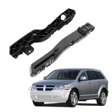 For 2009-2020 Dodge Journey Pair Front Bumper Bracket Support Left Right Side For 2009-2020 Dodge Journey Pair Front Bumper Bracket Support Left Right Side