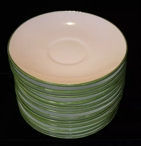 Rare Vintage LOS ANGELES POTTERY/N.S. GUSTIN Co. "HOLLY" Christmas Dinnerware