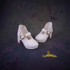 1/3SD Girl BJD Doll Shoes High Heels Cross Straps Lace Edges Bow Multi-color