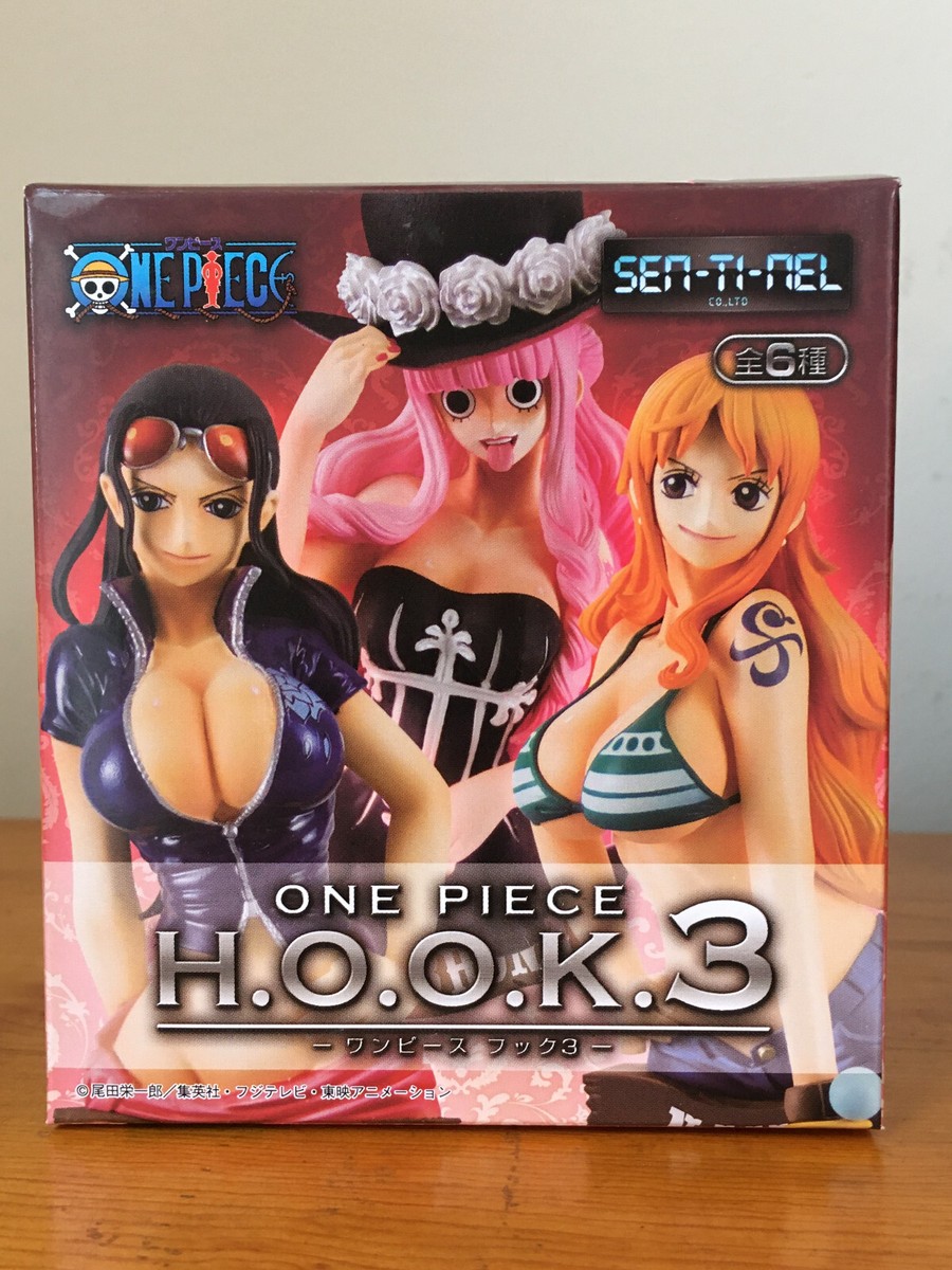 One Piece H.O.O.K 3 Nami Plastic Figure Magnet Version A Smile