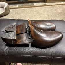 VTG ROCHESTER TREE CO. FLORSHEIM WOODEN SHOE TREE MOLD STRETCHER SIZE 7-1/2 C