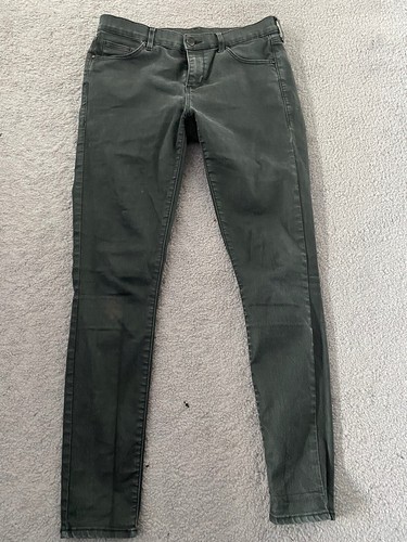 topshop leather look jeans