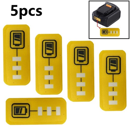 Etiqueta adhesiva clave capacidad batería DCB200 5 PIEZAS para 18V DCB140 para DCB182 - Imagen 5 de 23