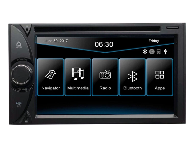 Navigation ESX 2-DIN VN630D Autoradio PKW Bluetooth DVD SD vollständige B-Ware - Bild 3 von 4