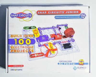 Science Toys Snap Circuits Jr. SC-100 Electronics Discovery Kit - 101 Projects