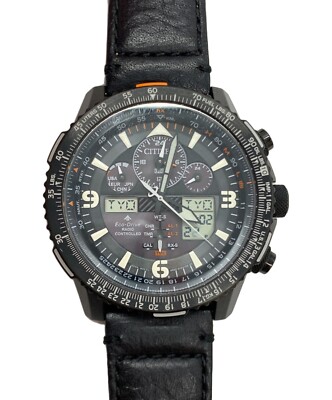 Citizen Promaster Solar U680-S117739 Men's Watch Black Dial Ana