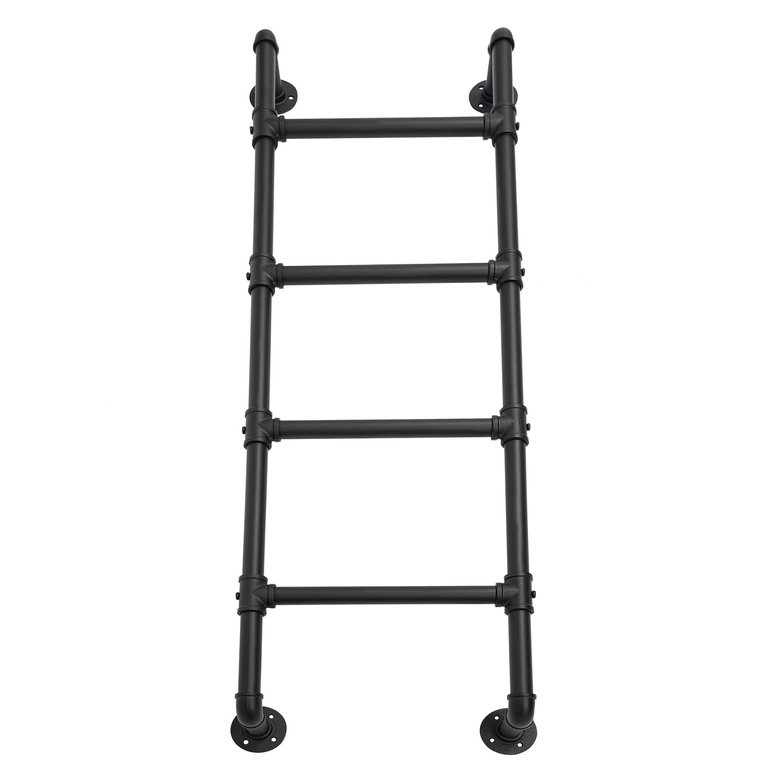 Retro Dormitory Special Climbing Ladder Thickened Metal Fixed Wall Step Ladder