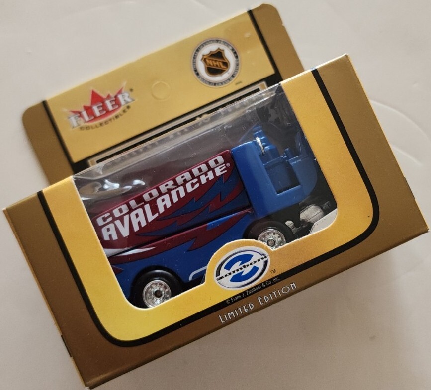 FLEER 1/50 NHL ZAMBONI ICE MAKERS 2003 Colorado AVALANCHE Limited