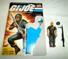 1982 G.I. Joe Machine Gunner "Rock 'N Roll" Complete w/ Uncut Card Hasbro