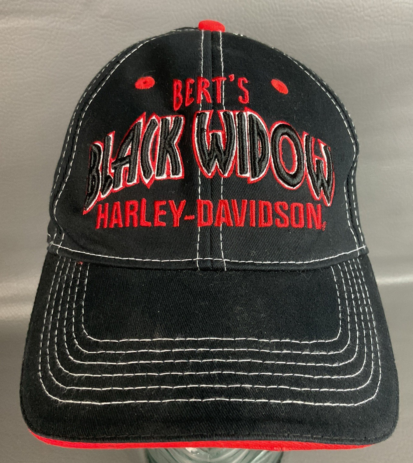 Y2K Grail Harley Davidson One Size Fits All Hat Bert’s Florida Harley