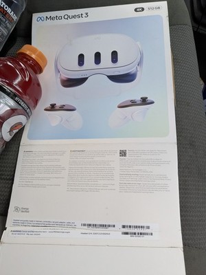 Meta Quest 3 512GB VR Headset - White for sale online | eBay