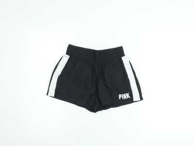 Victoria's Secret PINK Sportshorts Mädchen schwarz elastischer Bund Größe S