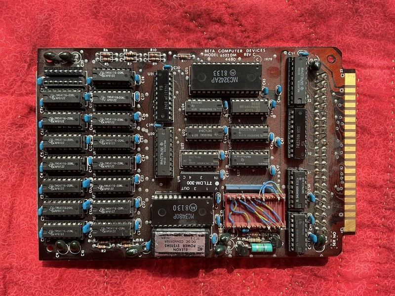 Beta Computer Devices ~ Model 6502 DM - Rev C 4480 ~ 1979 + PerSYMone FDC-1 1981