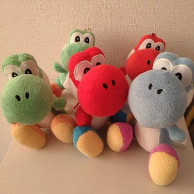  super mario yoshi island  DS plush Doll Stuffed Toy yossy Sanei Set